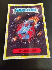 Crashed ASH [Yellow] #16a Garbage Pail Kids Adam-Geddon Prices