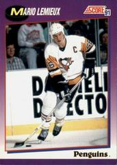 Mario Lemieux #200 Hockey Cards 1991 Score American Prices
