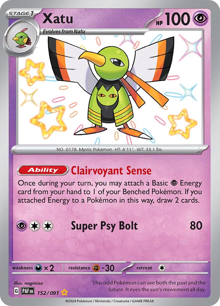 Xatu #152 Pokemon Paldean Fates