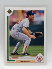 Wade Boggs Baseball Cards 1991 Upper Deck Prices