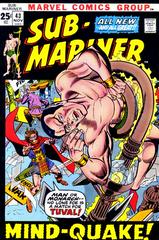 Sub-Mariner #43 (1971) Comic Books Sub-Mariner Prices