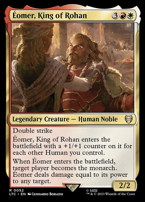 Eomer, King of Rohan #52 Prices | Magic Lord of the Rings Commander ...