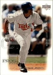 Jacque Jones #36 Baseball Cards 2000 UD Pros & Prospects Prices