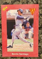 Benito Santiago #T43 Baseball Cards 1991 Classic Prices