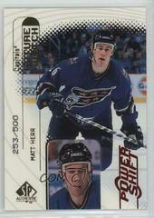 Matt Herr Hockey Cards 1998 SP Authentic Prices