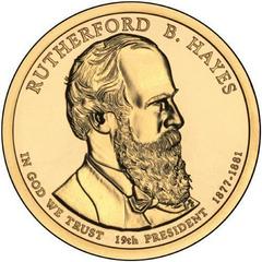 2011 D [RUTHERFORD HAYES] Coins Presidential Dollar Prices