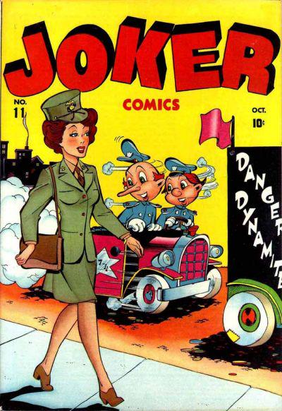 Joker Comics #11 (1943) Comic Books Joker Comics