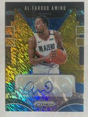 Al Farouq Aminu [Gold Shimmer] Basketball Cards 2019 Panini Prizm Signatures Prices