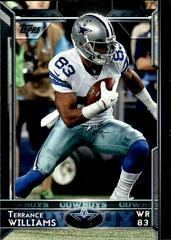 Terrance Williams #18 Football Cards 2015 Topps Prices