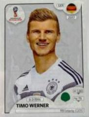 Timo Werner [Black Back] #451 Soccer Cards 2018 Panini World Cup Stickers Prices