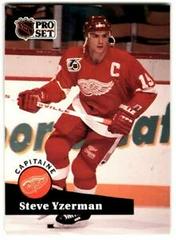 Steve Yzerman [French] Hockey Cards 1991 Pro Set Prices