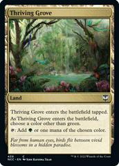 Thriving Grove #439 Magic New Capenna Commander Prices