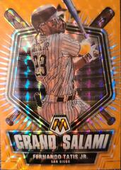 Fernando Tatis Jr. [Reactive Orange] Baseball Cards 2022 Panini Mosaic Grand Salami Prices