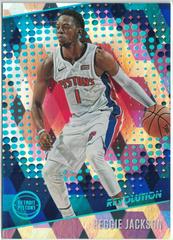 Reggie Jackson Cubic #16 Basketball Cards 2017 Panini Revolution Prices