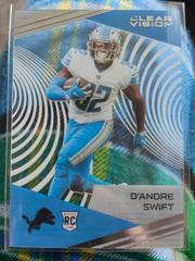 D'andre Swift Football Cards 2020 Panini Chronicles Clear Vision Rookies Prices