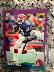 Andre Reed #136 Football Cards 1994 Panini Score Prices