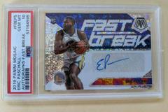 Eric Paschall #FB-EPS Basketball Cards 2019 Panini Mosaic Autographs Fast Break Prices