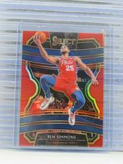 Ben Simmons [Red Prizm] Basketball Cards 2019 Panini Select Prices