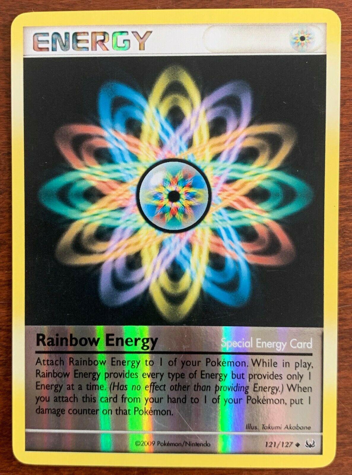 Rainbow Energy [Reverse Holo] #121 Pokemon Platinum