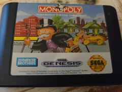 Cartridge (Front) | Monopoly Sega Genesis