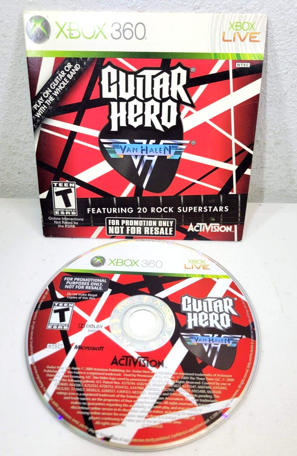 Guitar Hero Van Halen [Not For Resale] Xbox 360