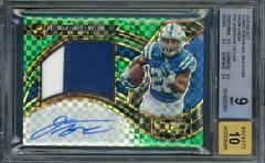 Jonathan Taylor [Green Prizm] Football Cards 2020 Panini Select Rookie Swatches Prices