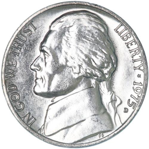 1975 D Coins Jefferson Nickel