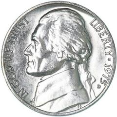 1975 D Coins Jefferson Nickel Prices