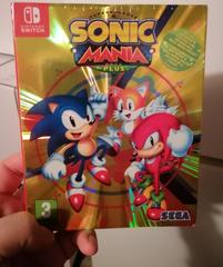 BOX FRONT  SHINY FOIL | Sonic Mania Plus PAL Nintendo Switch