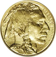 2008 W Coins $50 Gold Buffalo Prices