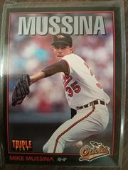 Mike Mussina #13 Baseball Cards 1993 Panini Donruss Triple Play Prices
