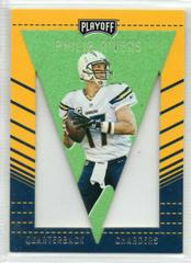 Philip Rivers #81 Football Cards 2016 Panini Playoff Pennants Prices