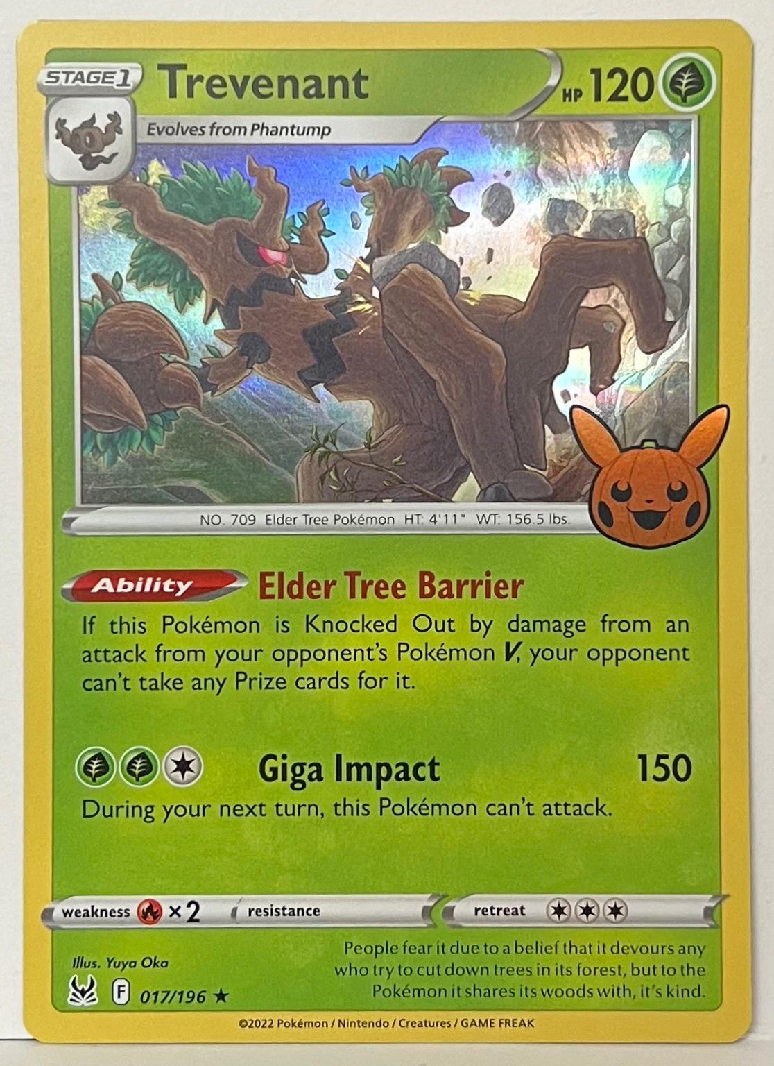 Trevenant [Holo] #17 Pokemon Trick or Trade 2023