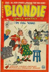 Blondie Comics Monthly #30 (1951) Comic Books Blondie Comics Monthly Prices