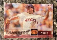 Mark Langston #87 Baseball Cards 1995 Sportflix Prices