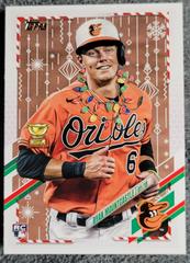 Ryan Mountcastle [Christmas Lights SP] Baseball Cards 2021 Topps Holiday Mega Box Prices