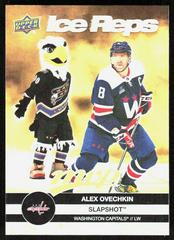 Alex Ovechkin, Slapshot [Gold] Hockey Cards 2023 Upper Deck MVP Ice Reps Prices