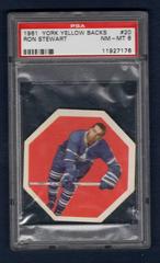 Ron Stewart #20 Hockey Cards 1961 York Yellow Backs Prices