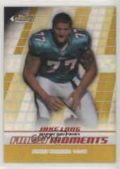 Jake Long [Gold Refractor] #FM-JL Football Cards 2008 Topps Finest Moments Prices