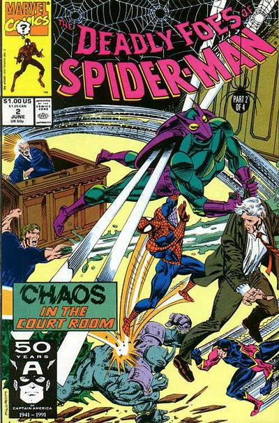 Deadly Foes of Spider-Man #2 (1991) Comic Books Deadly Foes of Spider-Man