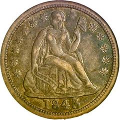 1843 O Coins Seated Liberty Dime Prices