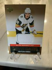 Peyton Krebs Hockey Cards 2021 Upper Deck Debut Dates Prices