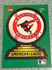 Baltimore Orioles Team Sticker Baseball Cards 1988 Fleer Team Stickers Prices
