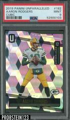 Aaron Rodgers [Cubic] #182 Football Cards 2019 Panini Unparalleled Prices