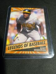 Rickey Henderson #LOB-23 Baseball Cards 2021 Topps Opening Day Legends of Baseball Prices