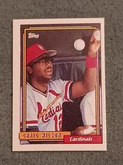 Craig Wilson #626 Baseball Cards 1992 Topps Micro Prices