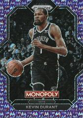 Kevin Durant [Purple Shimmer] #PS2 Basketball Cards 2022 Panini Prizm Monopoly All Stars Prices