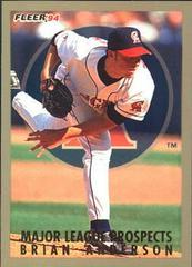 Brian Anderson #2 Baseball Cards 1994 Fleer Major League Prospects Prices