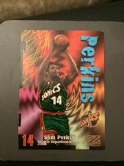 Sam Perkins #129 Basketball Cards 1996 Skybox Z Force Prices