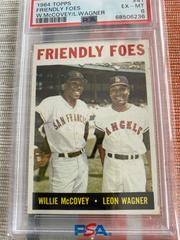 Friendly Foes [McCovey, Wagner] #41 Baseball Cards 1964 Topps Prices